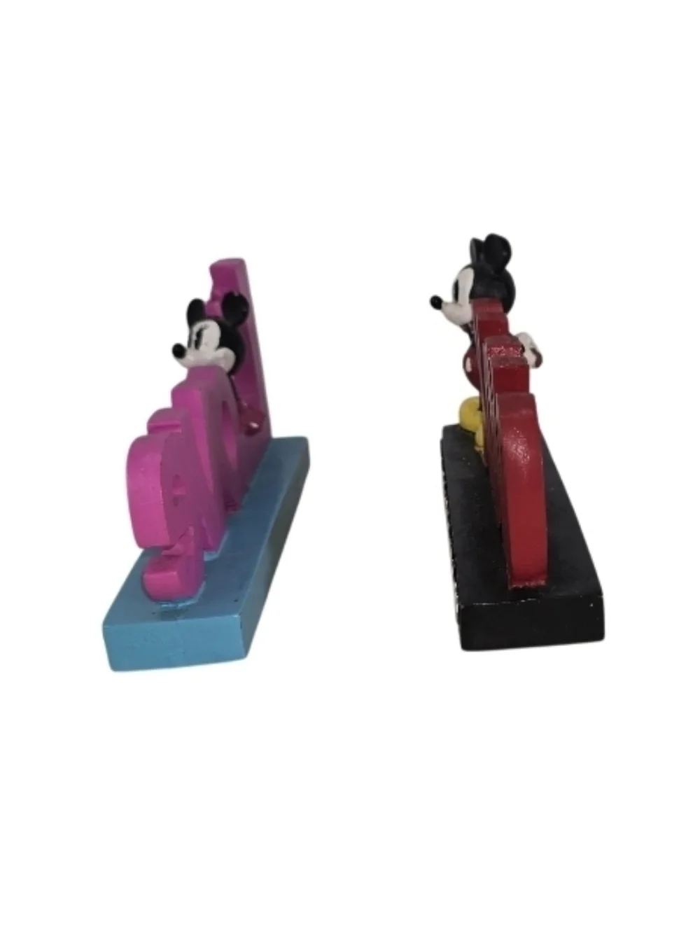Mickey Mouse XOXO I'm Your Guy Minnie Mouse Love I'm Your Girl  Set Of 2 Disney - Picture 4 of 10